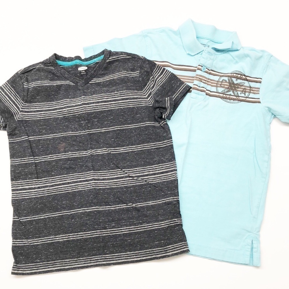 Old Navy tshirt and polo shirt for boys